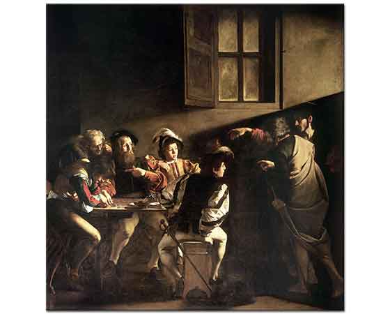 Michelangelo Caravaggio Aziz Matthew'in Çağrılışı