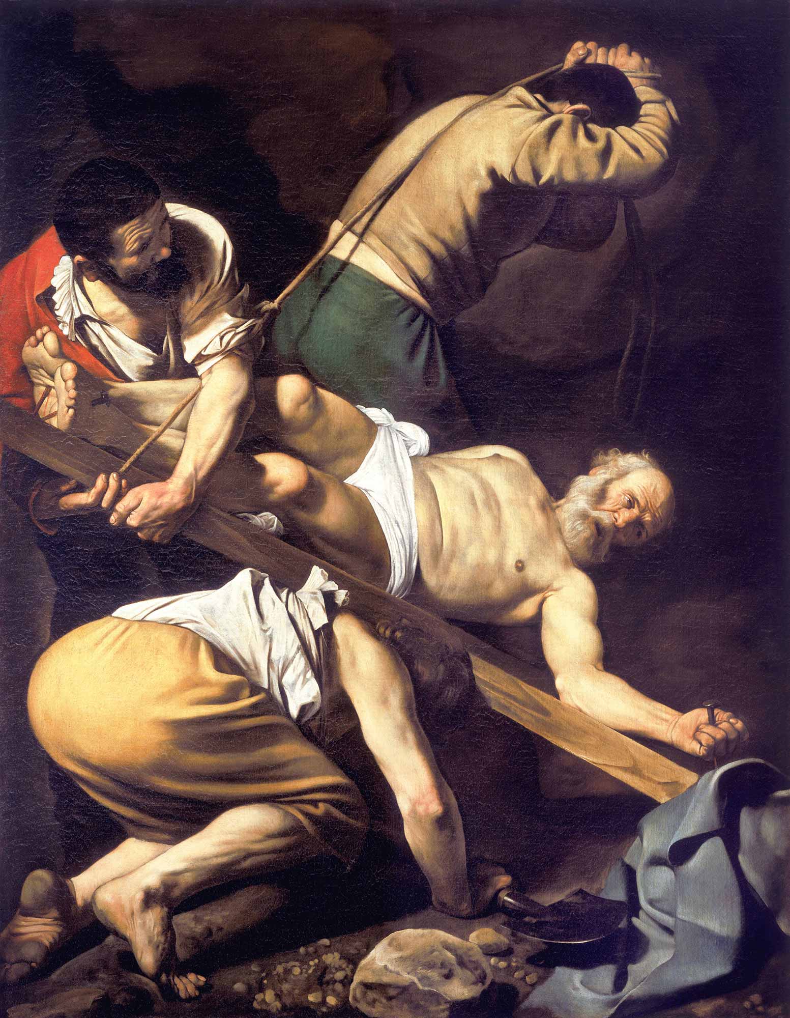 Michelangelo Caravaggio Aziz Peter'in Çarmıha Gerilmesi