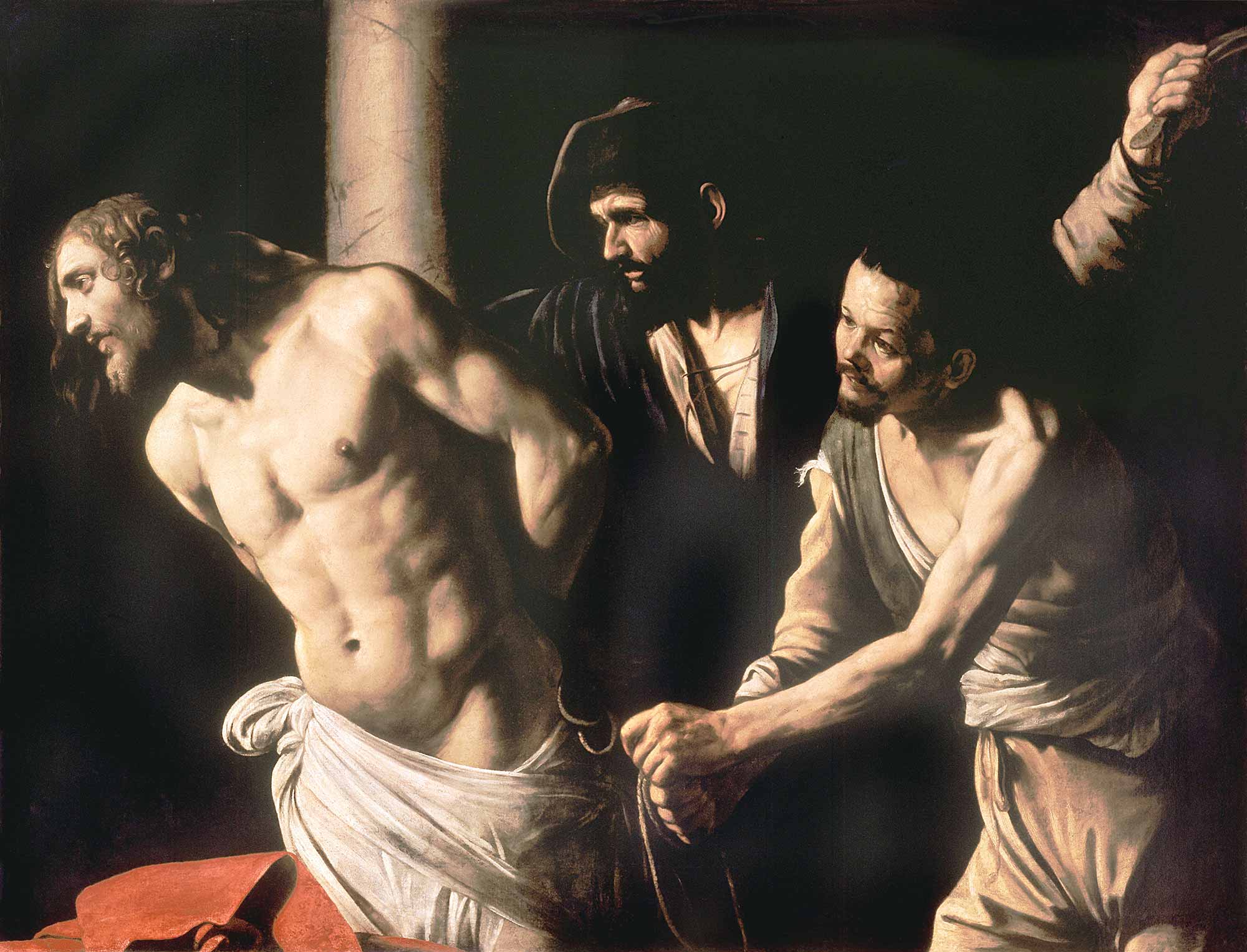 Michelangelo Caravaggio Hz Isa Sütuna Bağlanmış