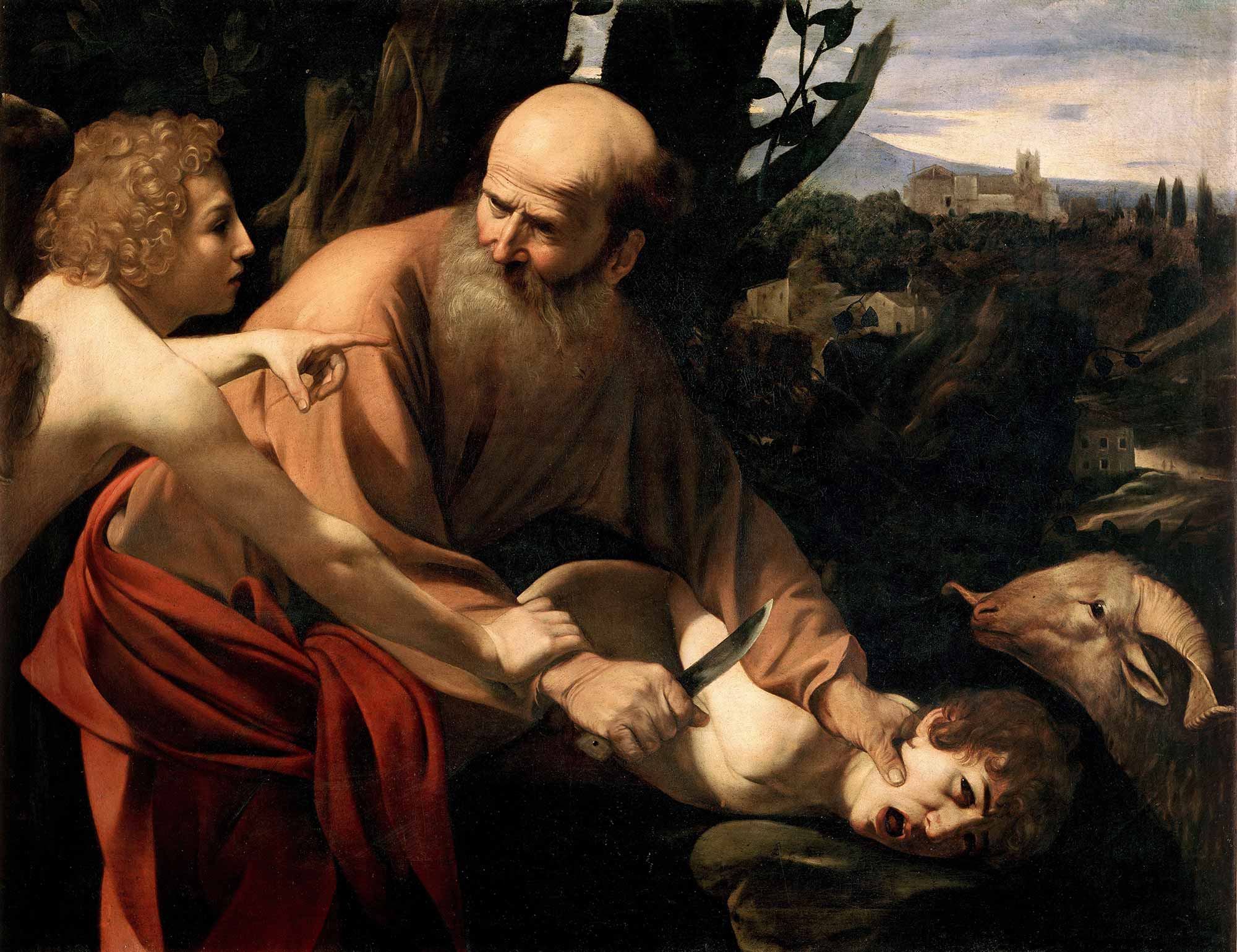 Michelangelo Caravaggio Hz Ismail'in Kurban Edilmesi