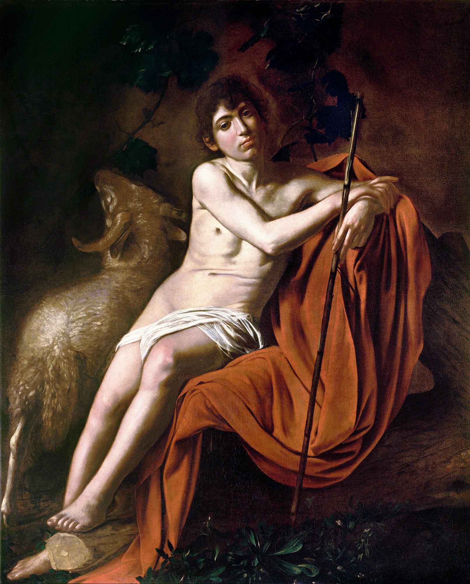 Michelangelo Caravaggio Yahya Peygamber