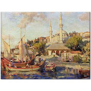 Naci Kalmukoğlu Boğazda Tekneler
