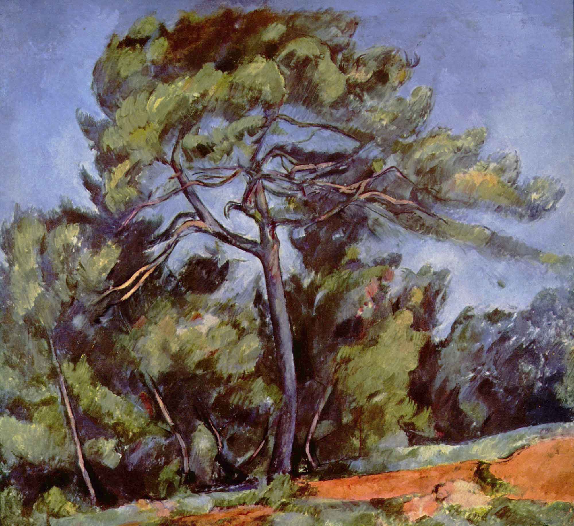 Paul Cezanne Büyük Çam Ağacı
