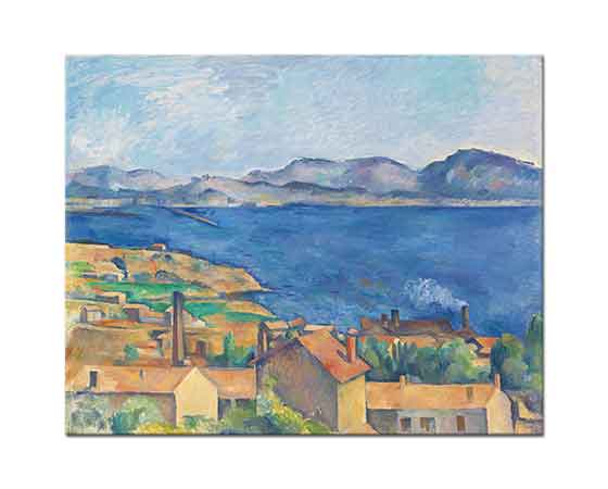 Paul Cezanne Estaque Körfezi