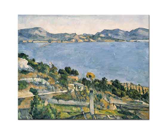 Paul Cezanne Estaque'de Deniz