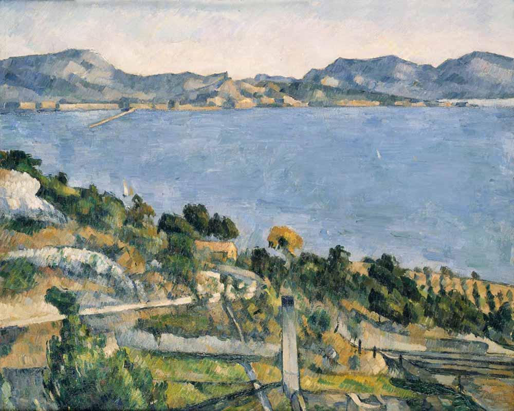 Paul Cezanne Estaque'de Deniz