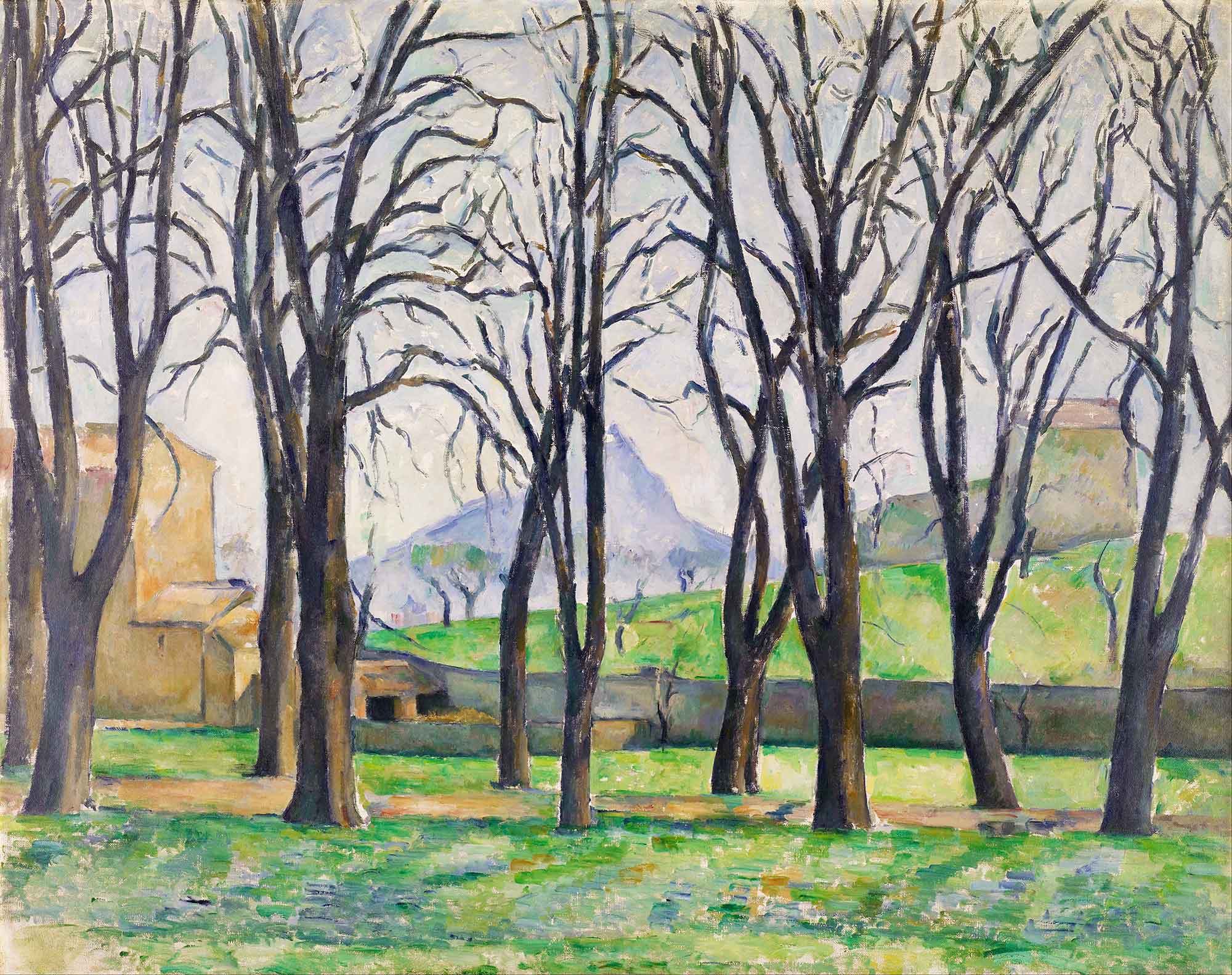 Paul Cezanne Jas de Bouffan'da Kestane Ağaçları