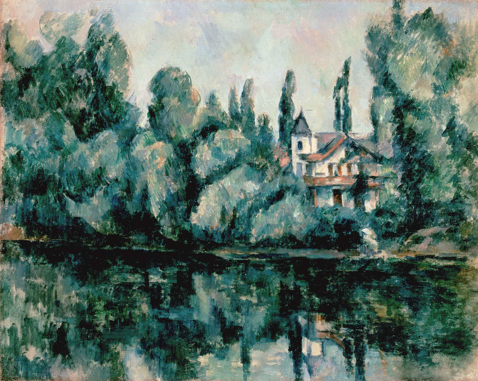 Paul Cezanne Marne Sahilinde