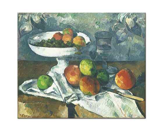 Paul Cezanne Meyve Kabı