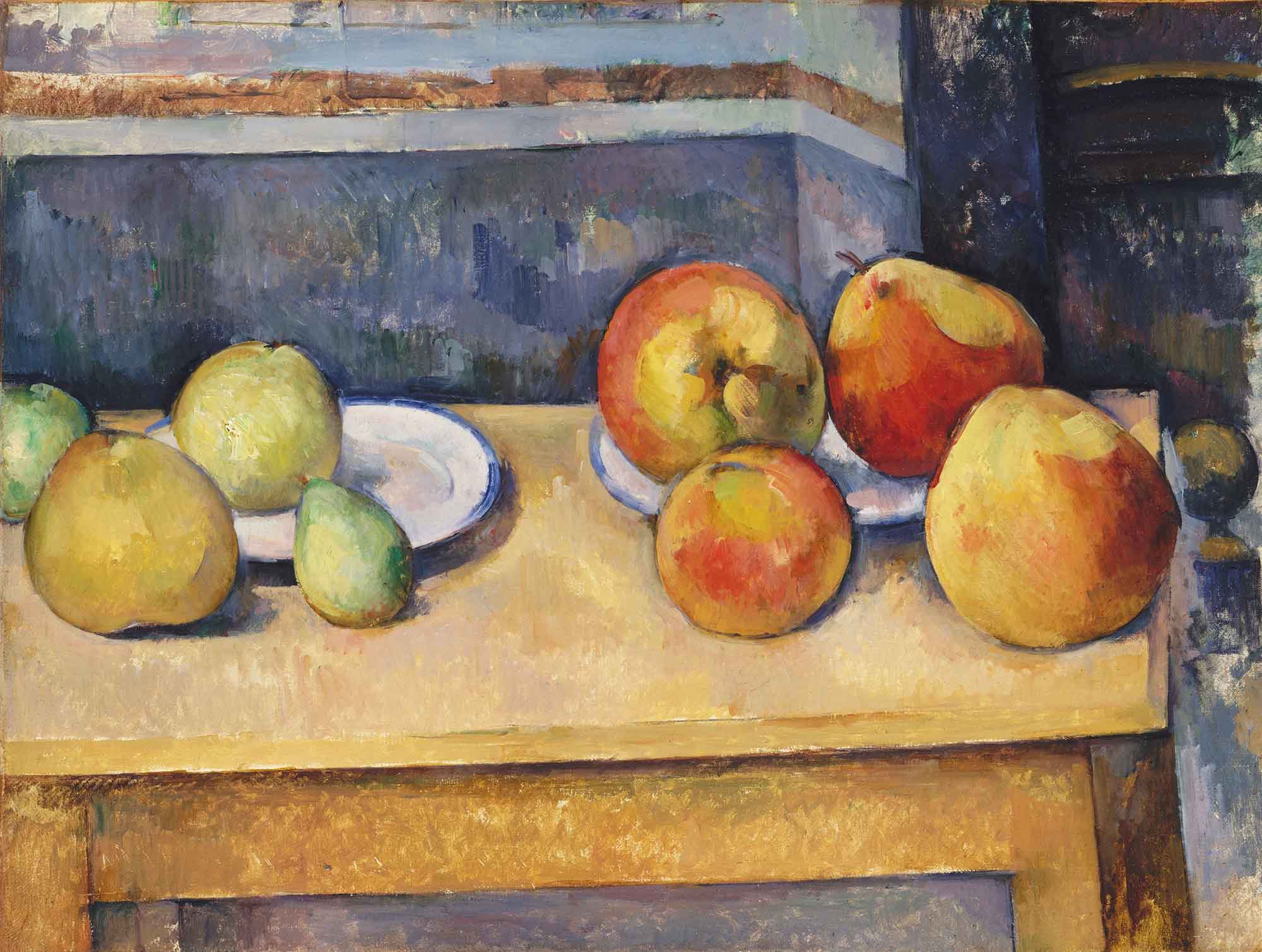 Paul Cezanne Meyveler ile Natürmort