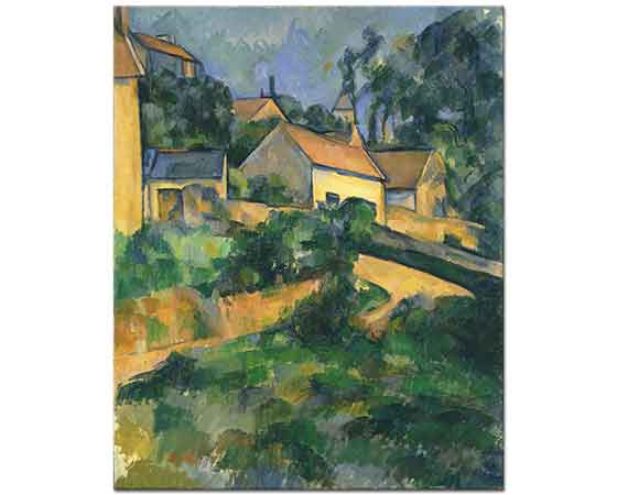 Paul Cezanne Mont Geroul'da Sokak