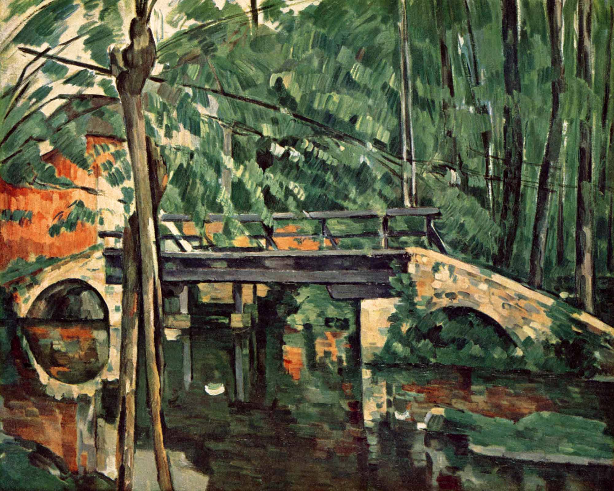 Paul Cezanne Ormanda Köprü