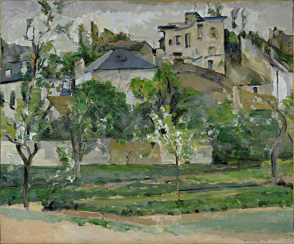 Paul Cezanne Pontoise'de Sebze Bahçesi