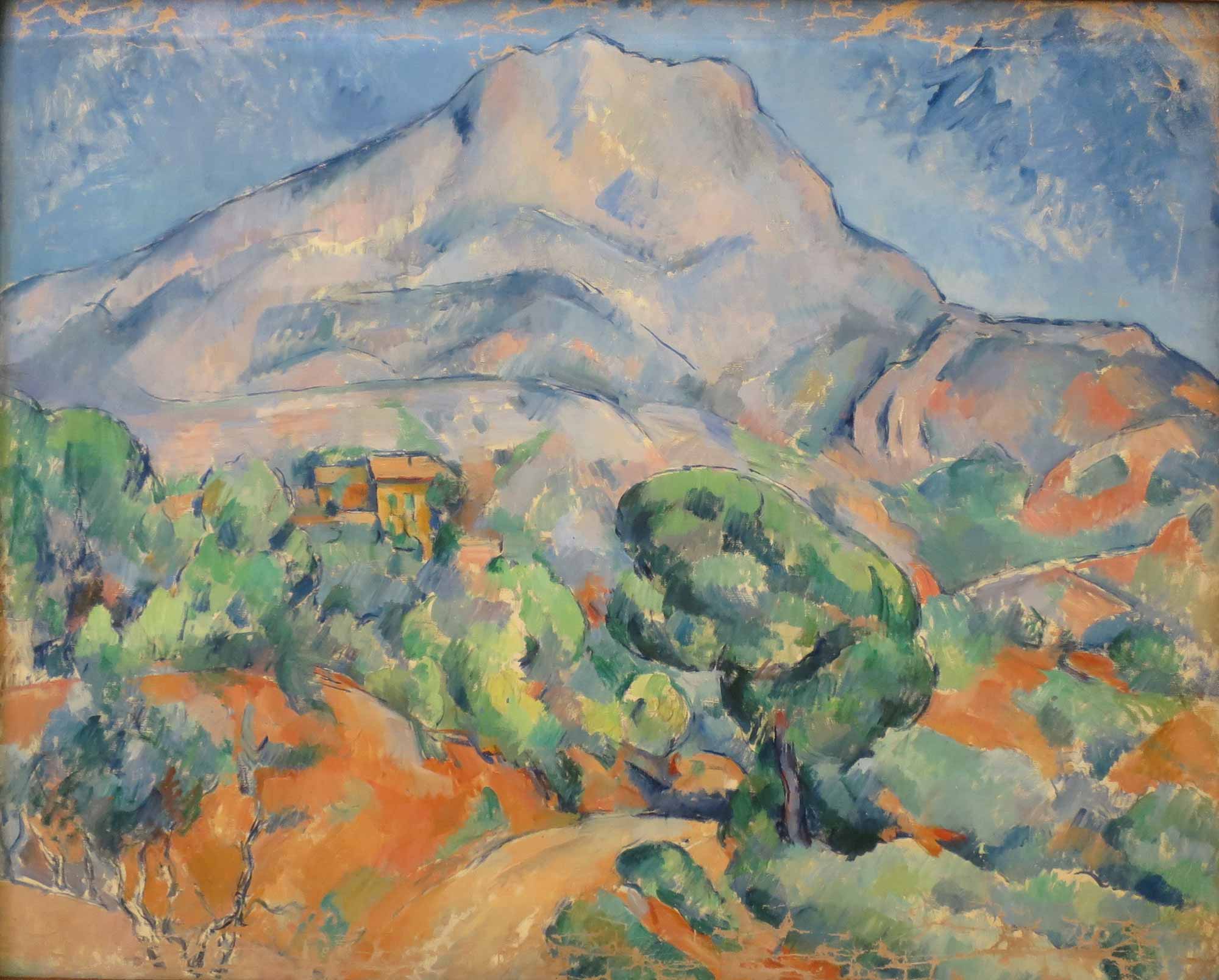 Paul Cezanne Sainte Victoire Dağı Yolu