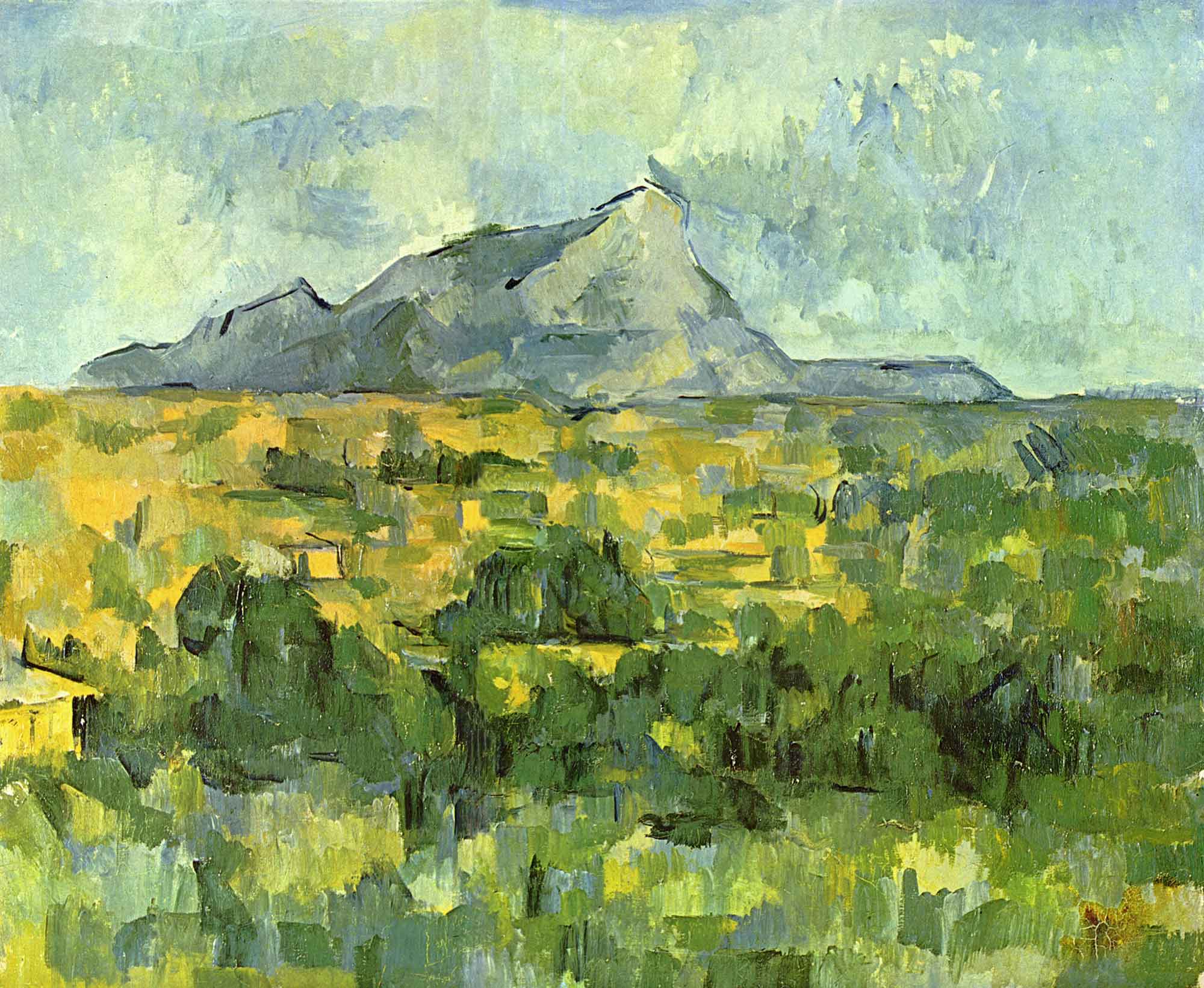 Paul Cezanne Sainte Victoire Dağı
