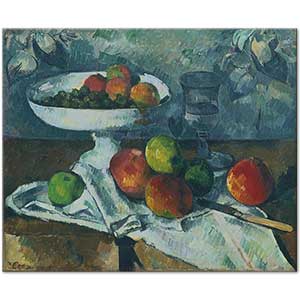 Paul Cezanne Meyve Kabı