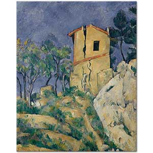 Paul Cezanne Kırık Duvarlı Ev