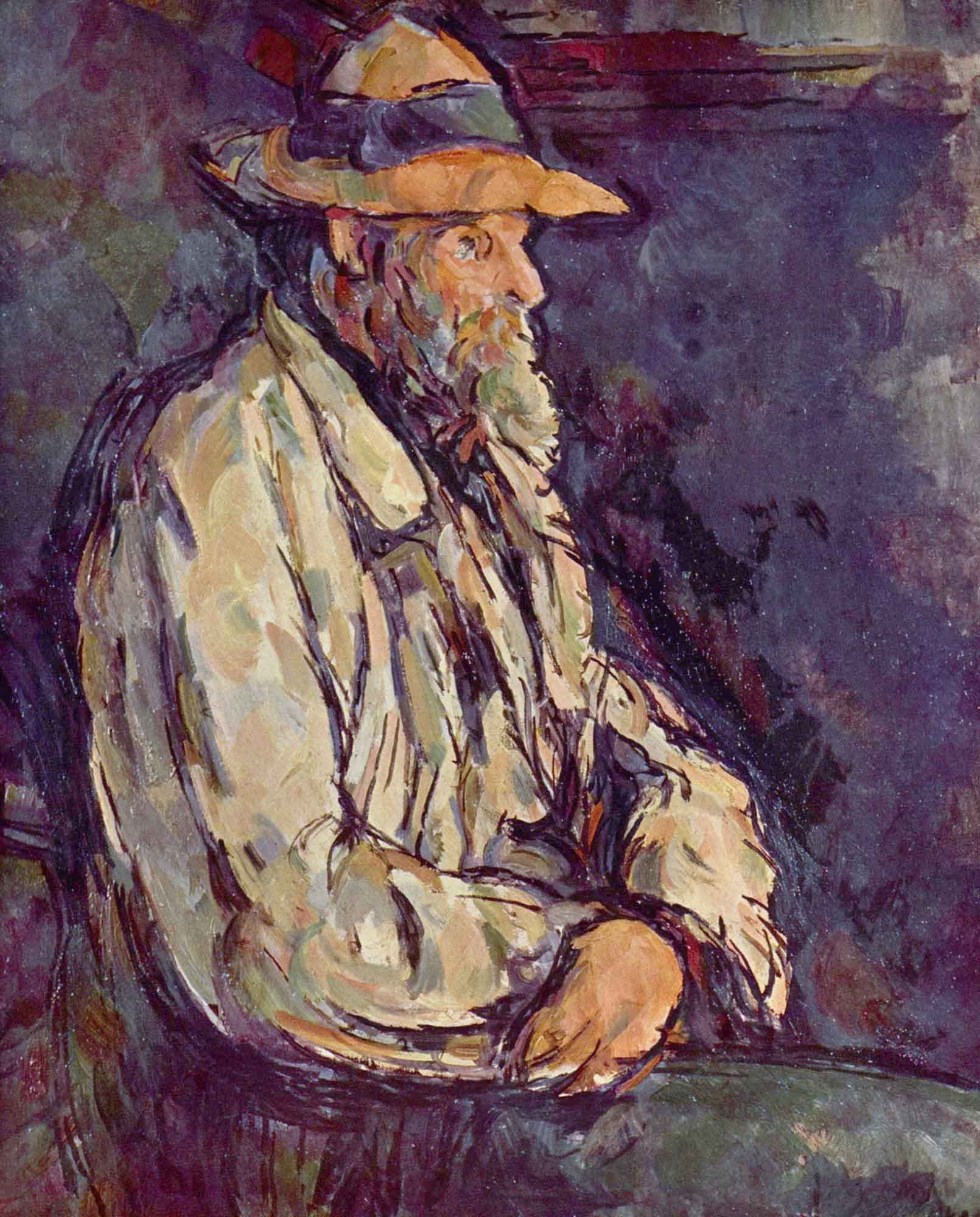 Paul Cezanne Vallier'in Resmi