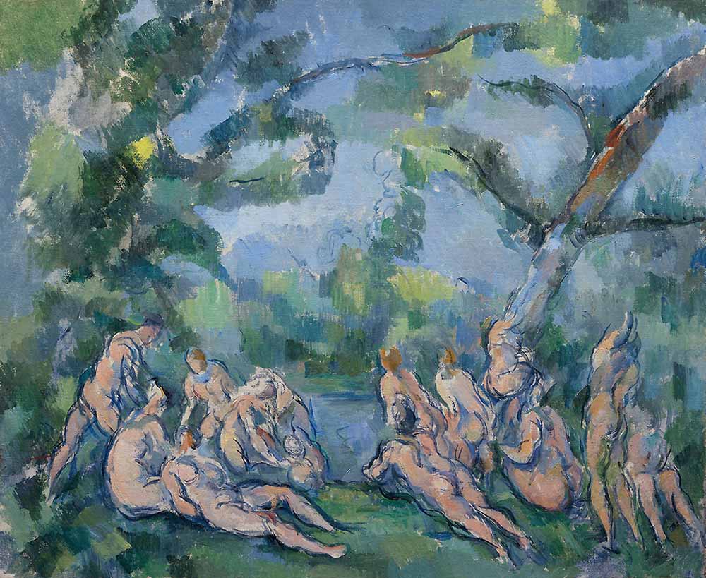 Paul Cezanne Yıkananlar