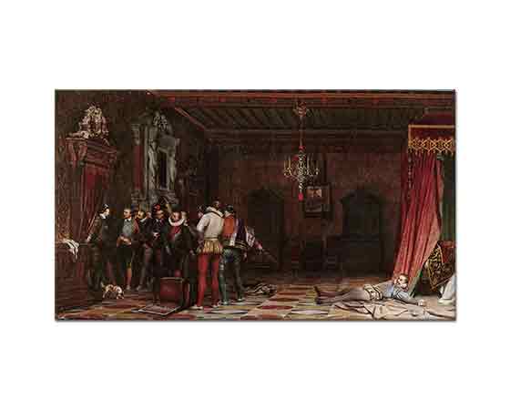 Paul Delaroche Guise Dükünün öldürülüşü