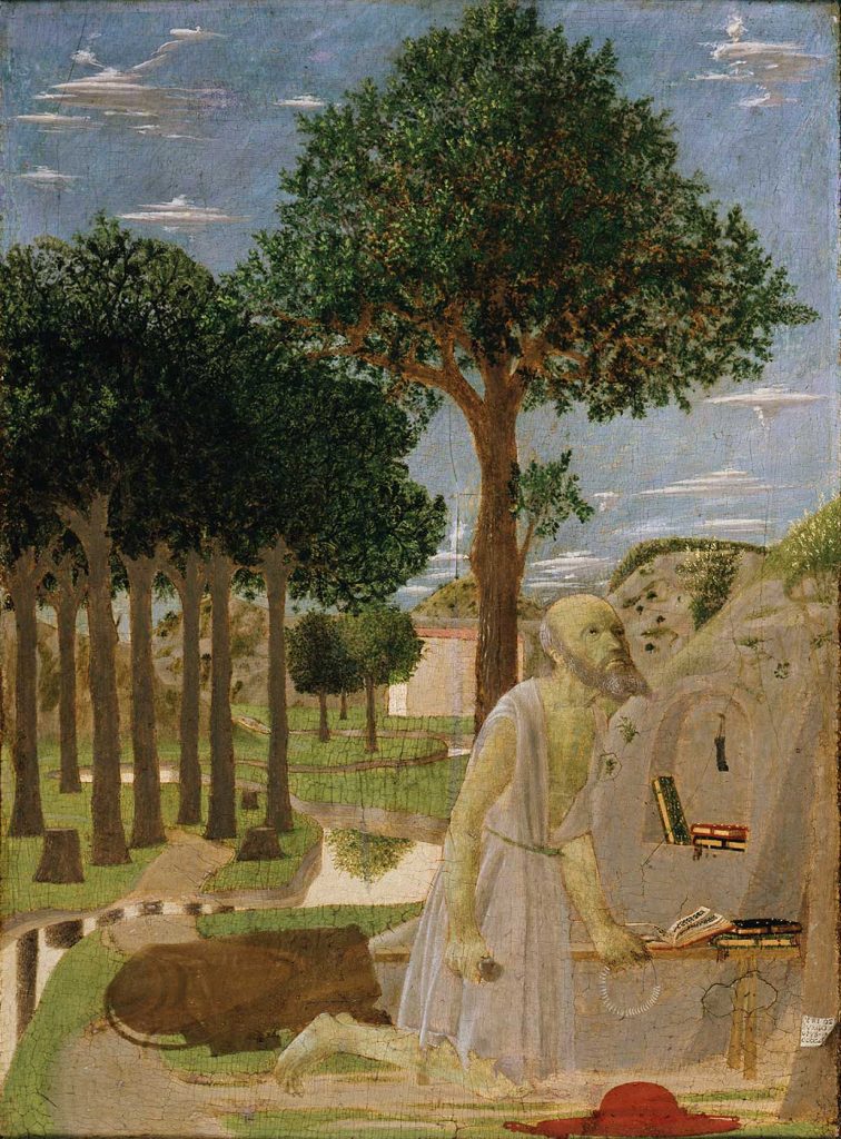 Piero Della Francesca Aziz Jerome