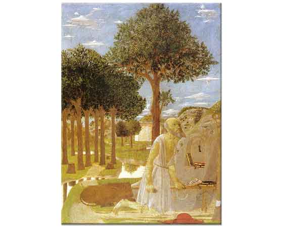 Piero Della Francesca Aziz Jerome'un Kefareti