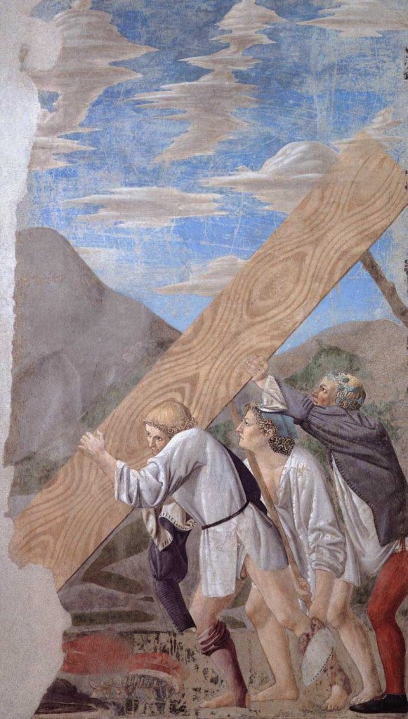 Piero Della Francesca Kutsal Ahşabın Gömülüşü