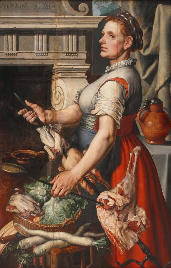 Pieter Aertsen Fırın Önünde