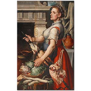 Pieter Aertsen Fırın Önünde