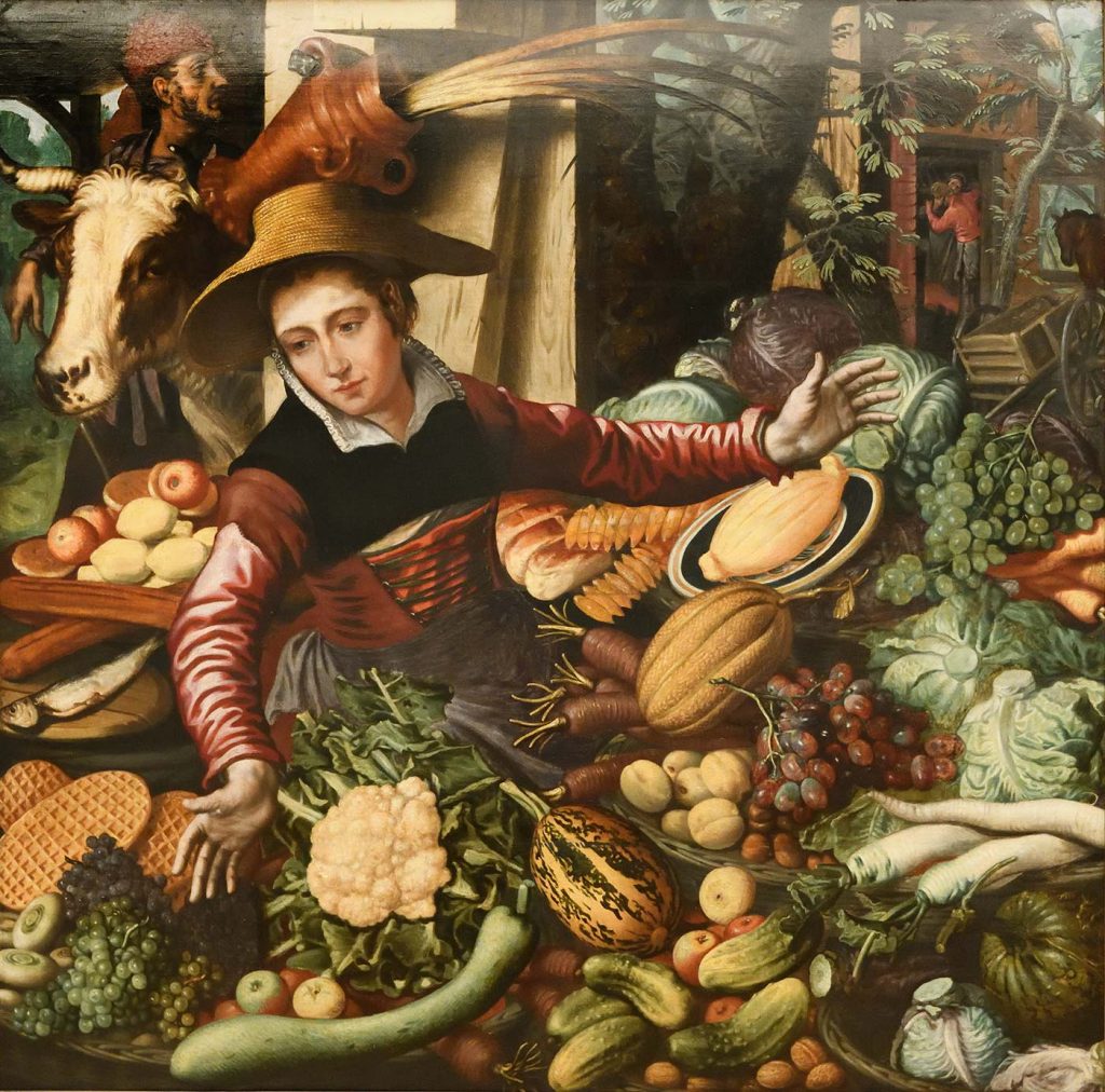 Pieter Aertsen Sebze Satıcısı