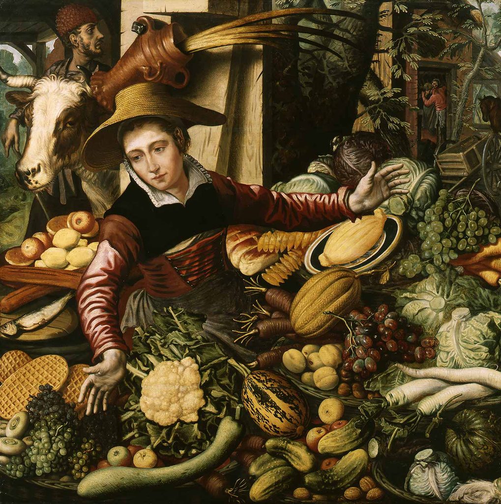 Pieter Aertsen Sebze Satıcısı