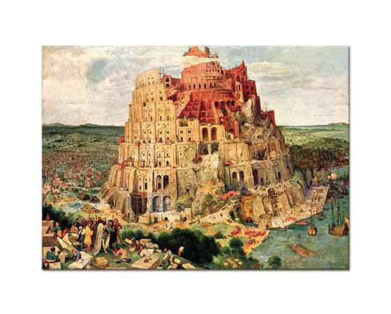 Pieter Bruegel Babil Kulesi tablosu istanbul sanat evi