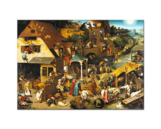 Pieter Bruegel Hollanda Atasözleri II