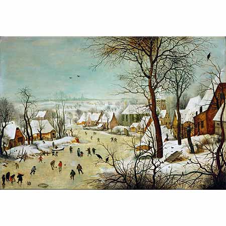 Pieter Bruegel the Younger Kış Manzarası