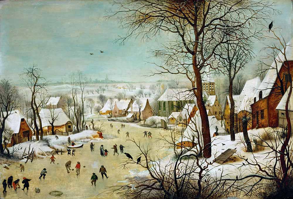 Pieter Bruegel Kış Manzarası