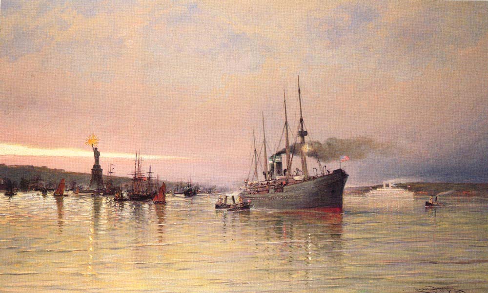 Pieter Cornelis Dommersen New York Limanı