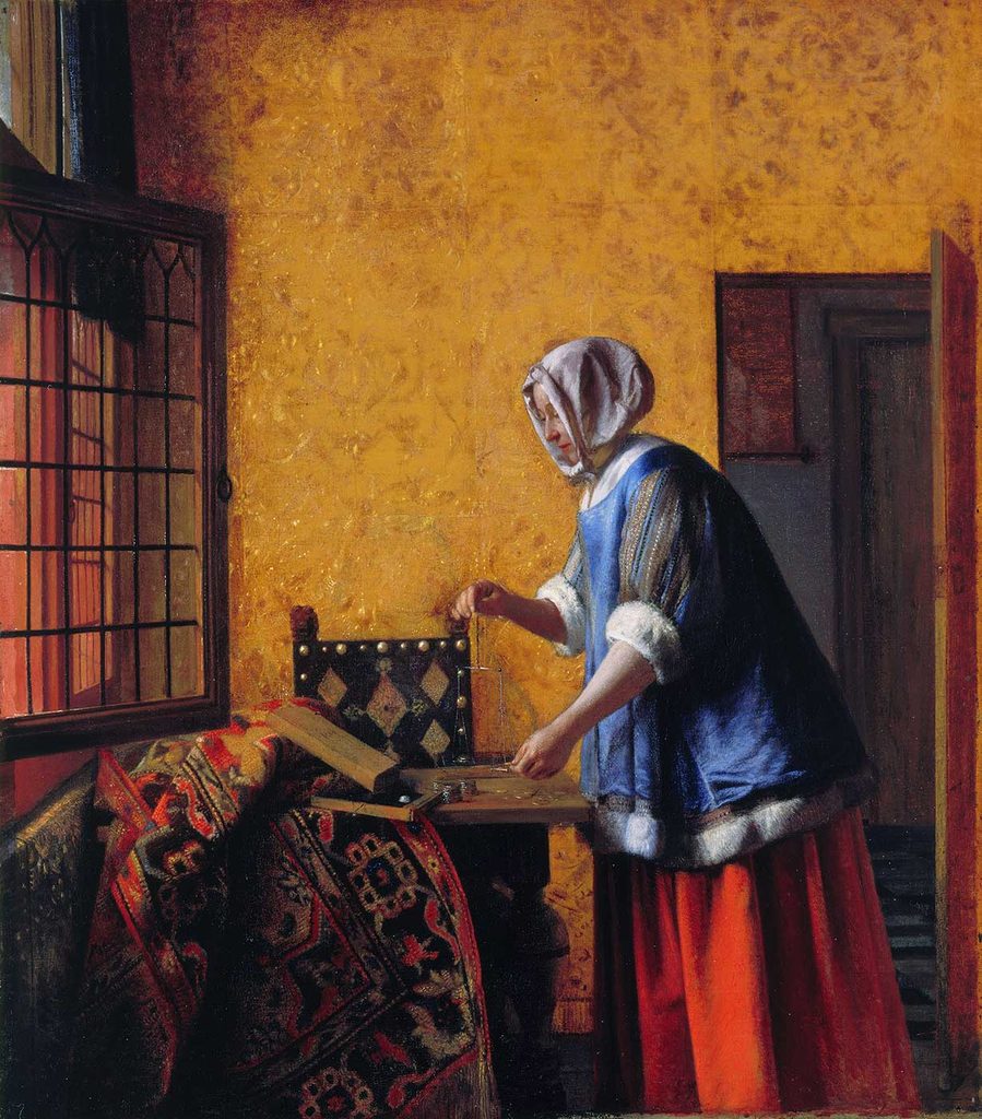 Pieter de Hooch Altın Tartıcısı