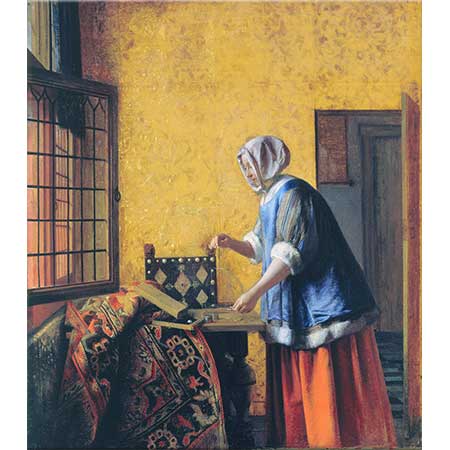 Pieter de Hooch Altın Tartıcısı