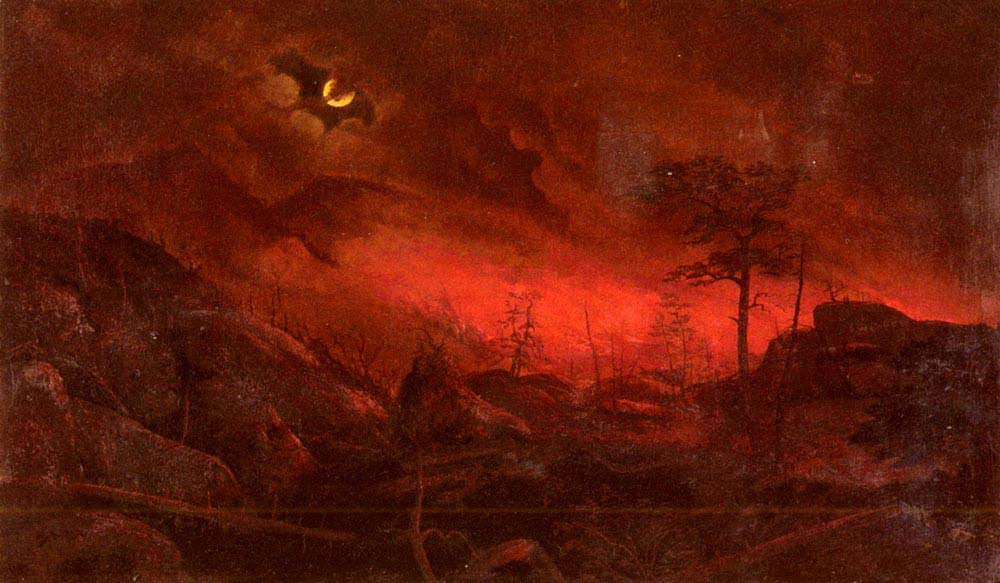 Ralph Albert Blakelock Ormanın Ateşi