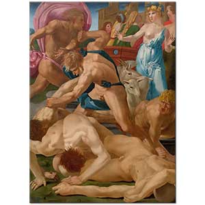 Rosso Fiorentino Hz Musa Jetro'nun Kızlarını Savunurken