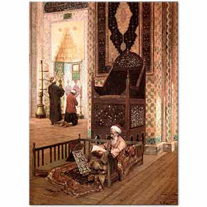Rudolph Ernst Rüstem Paşa Cami İçi İstanbul