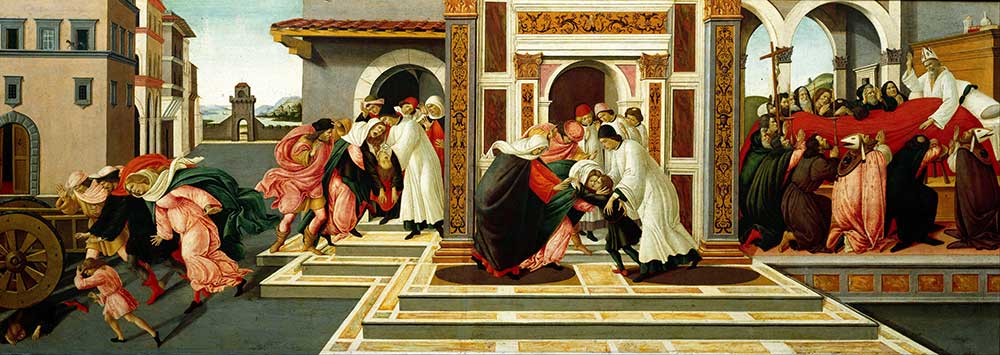Sandro Botticelli Aziz Zenobius’un Yaşamından