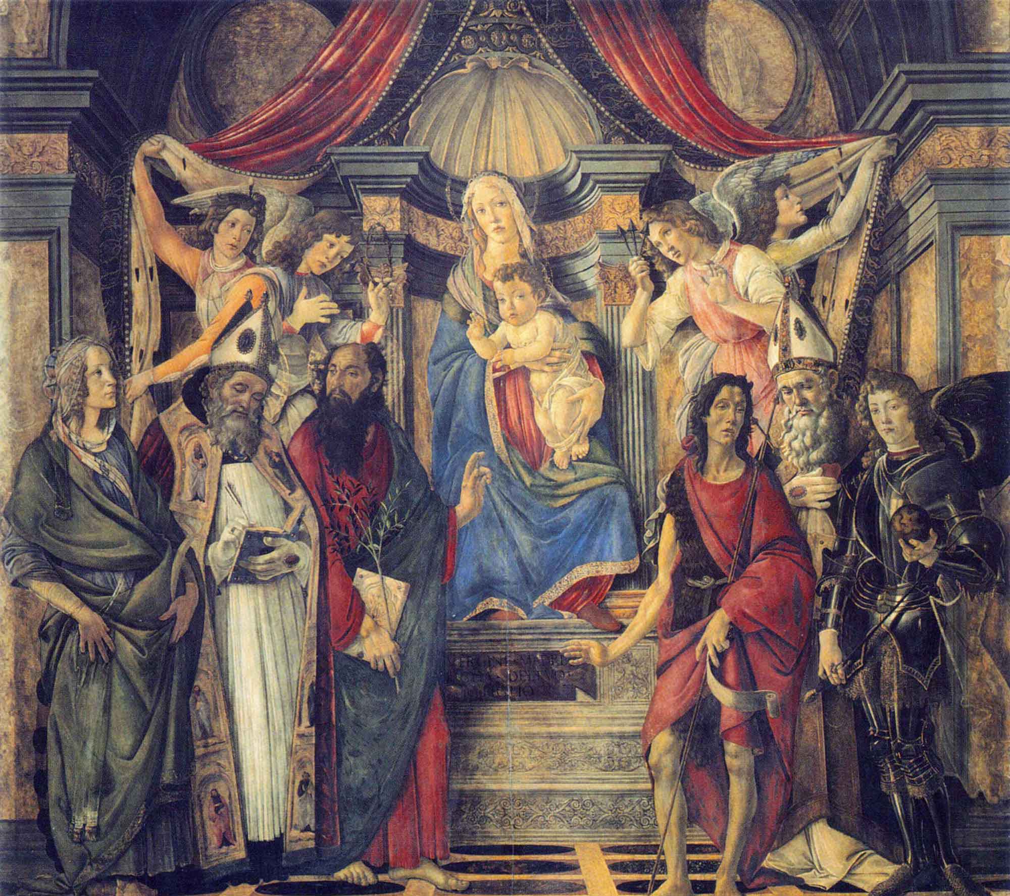 Sandro Botticelli Madonna di S Barnaba