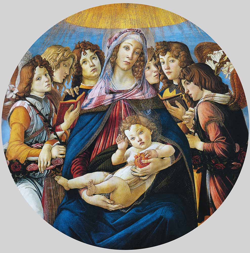 Sandro Botticelli Madonna ve Nar