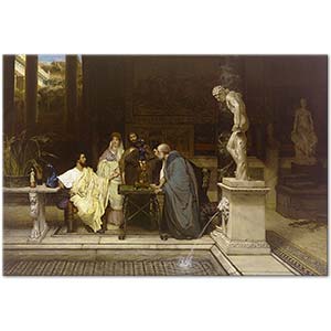 Sir Lawrence Alma Tadema Romalı Sanatseverler