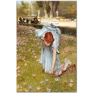 Sir Lawrence Alma Tadema Çiçekler