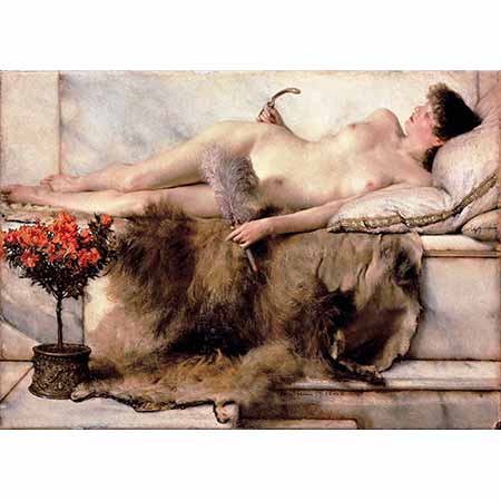 Sir Lawrence Alma Tadema Hamamda Dinlenme