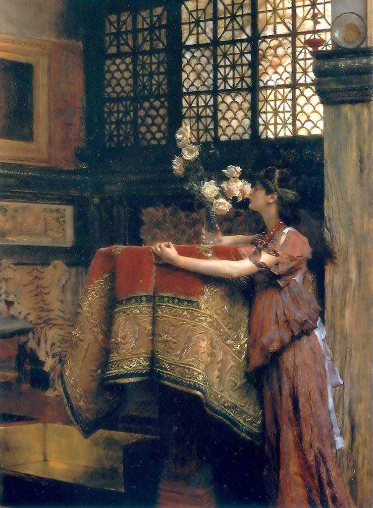 Sir Lawrence Alma Tadema Stüdyomda