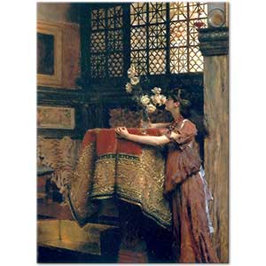 Sir Lawrence Alma Tadema Stüdyomda