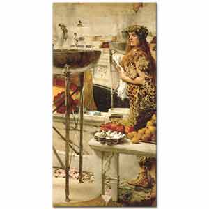 Sir Lawrence Alma Tadema Kolezyumda Hazırlık